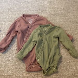 L’oved Baby kimono onesie bundle